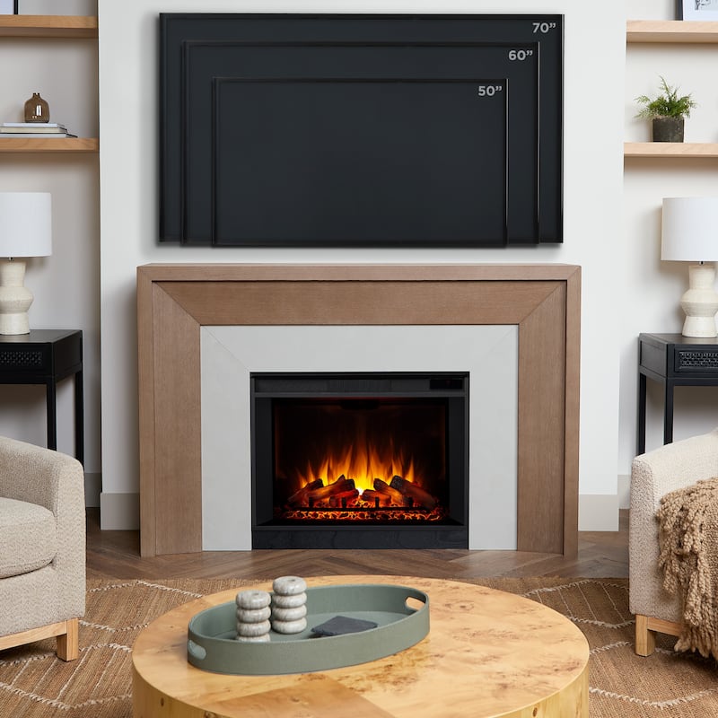 Brooks Grand Electric Fireplace by Real Flame