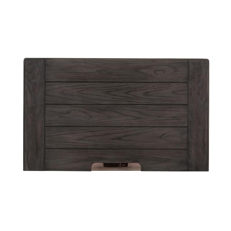 Copper Grove Allyson Park White Night Stand with Charging Station
