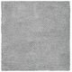 preview thumbnail 68 of 89, SAFAVIEH Venus Shag Kiwako 1.75-inch Thick Rug 6'7" Square - Light Grey - Square