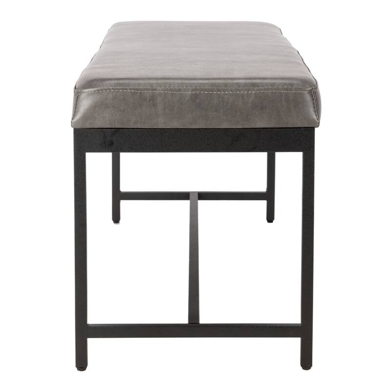 SAFAVIEH Parthenia Bench - 47.3" x 16" x 19.5" - 47Wx16Dx20H