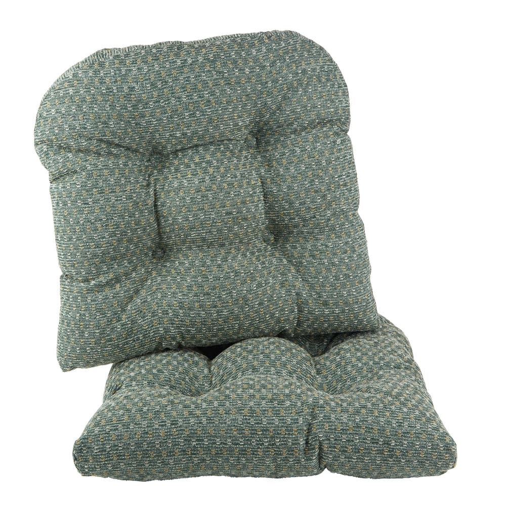 Klear Vu Raindrops Dining Chair Cushion Set