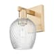 Option Champagne Bronze / Clear Spiral Fluted