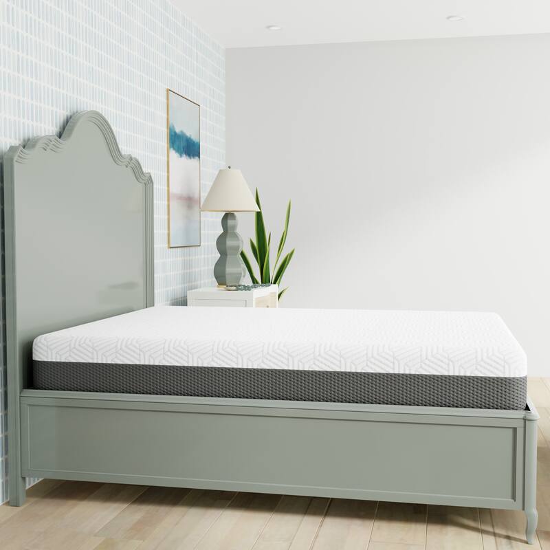 Omne Sleep Omne Fria 10 Inch Medium Firm Mattress With Cooling Cover