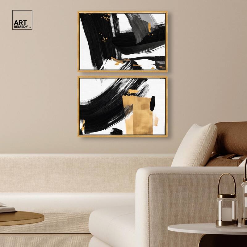 Refined Simplicity Canvas Set of 2 by Art Remedy