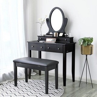 21Inch Wooden Piano Bench with Storage Black - Bed Bath & Beyond - 32820371
