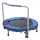 preview thumbnail 2 of 17, Foldable 36 Inch Toddler Trampoline for Indoor Outdoor Active Play Blue + Pattern