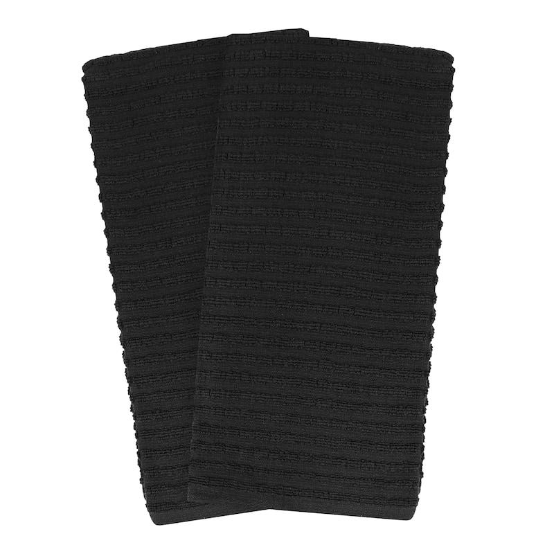 RITZ Royale Solid Cotton Kitchen Towels (Set of 2)