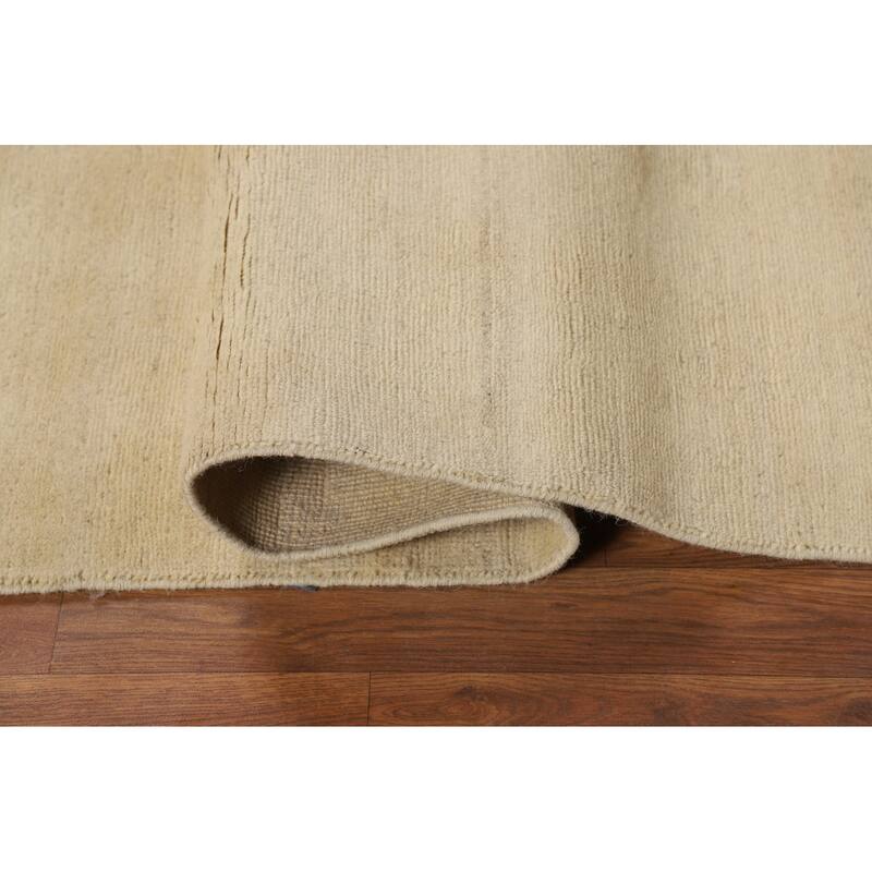 Modern Gabbeh Oriental Rug Handmade Wool Carpet - 4'10"x 6'2"