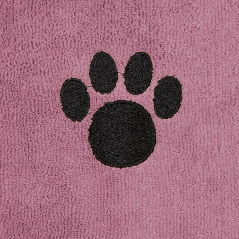 Embroidered Paw Small Pet Towel Set of 3