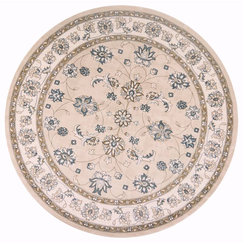 Domani Avon Elegant Traditional Scroll Rug