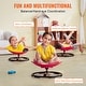 preview thumbnail 38 of 40, Kids Swivel Chair, Autistic Kids Sensory Toy Chair with Non-Slip Metal Base,for Coordination Balance Focus