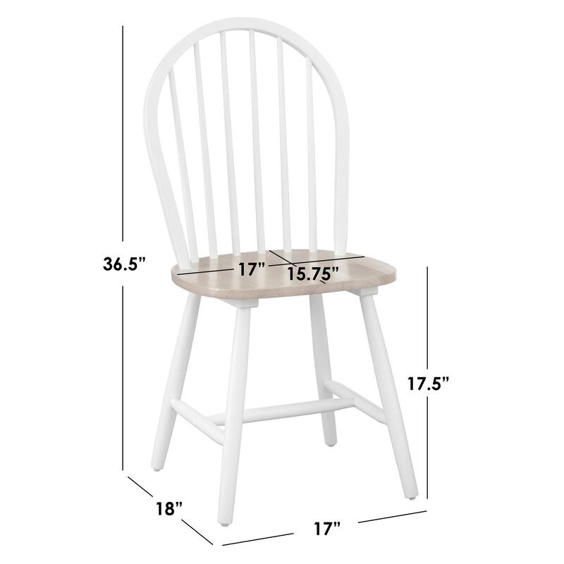 Simple Living Lancaster 3-Piece Solid Wood Dining Set