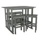 preview thumbnail 14 of 53, Lehigh 6-Piece Outdoor Balcony Set - Bar-height