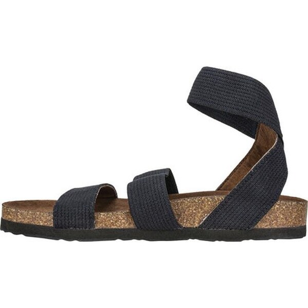 white mountain ankle strap sandals