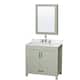 Option Light Green / Giotto Quartz Top / Brushed Nickel