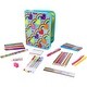 preview thumbnail 10 of 8, Paper Junkie 43-Piece Rainbow Stationery Set for Girls, Jumbo Arts & Crafts Pencil Case