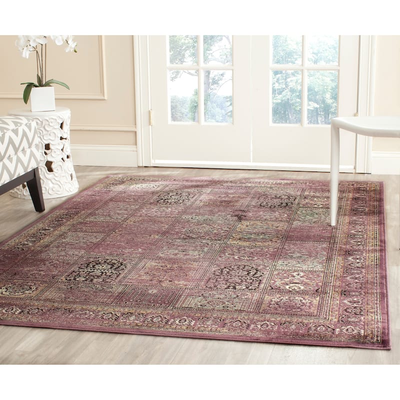 SAFAVIEH Vintage Distressed Boho Donielle Oriental Rug - 8' x 11'2" - Purple/Fuchsia