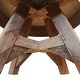 preview thumbnail 4 of 3, vidaXL Coffee Table Solid Reclaimed Wood 23.6"x17.7" Silver