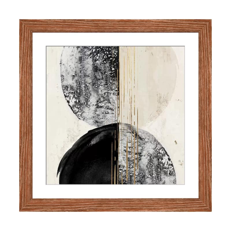 iCanvas "New Balance I" by Eva Watts - Walnut - 16x16x1