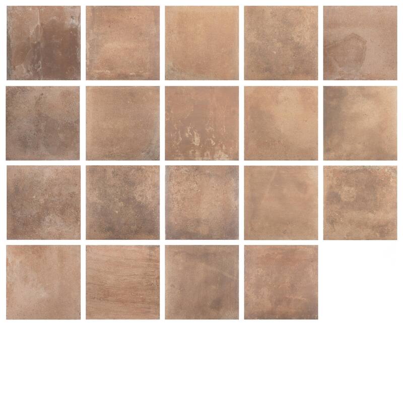 Merola Tile Americana Boston North 14" x 14" Porcelain Floor and Wall Tile