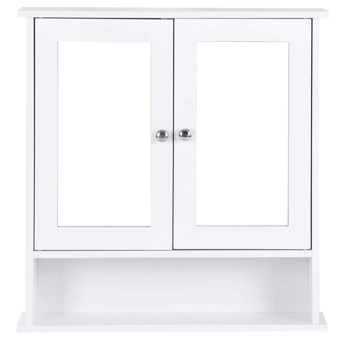 VEIKOUS Oversized Bathroom Medicine Cabinet Wall Mounted Storage with  Mirrors-23.6''W x 7.5''D x 30.4''H - On Sale - Bed Bath & Beyond - 35436724