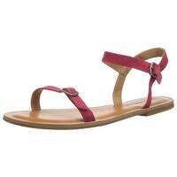 lucky flat brand sandal carlyn mist velvet fabric