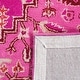 preview thumbnail 5 of 3, SAFAVIEH Handmade Bellagio Gracia Modern Oriental Wool Rug - Red/Pink - 5' Square