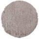 preview thumbnail 112 of 166, SAFAVIEH Handmade Paris Shag Danara 2.5-inch Thick Rug 5' Round - Sable - Round