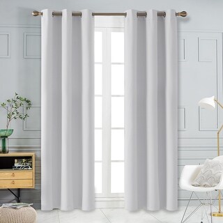 Deconovo Insulated 42 Width Curtain Panel Pair (2 Panel)