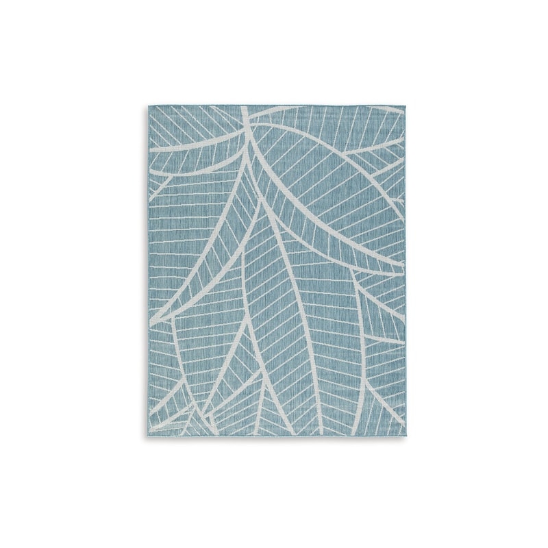Signature Design by Ashley Hulsia Ivory/Aqua Rug