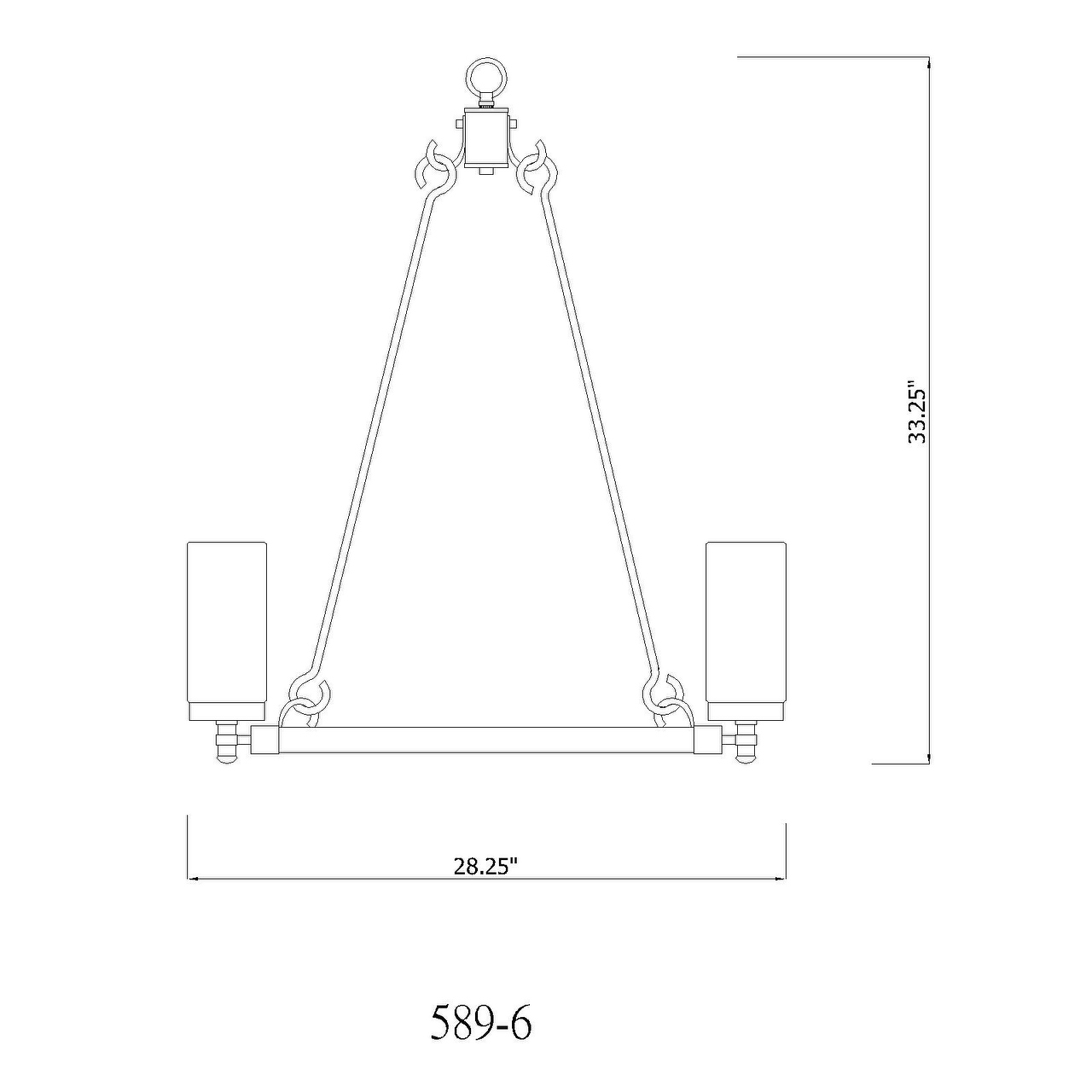 Z-Lite 589-6 Marlow 6 Light 28
