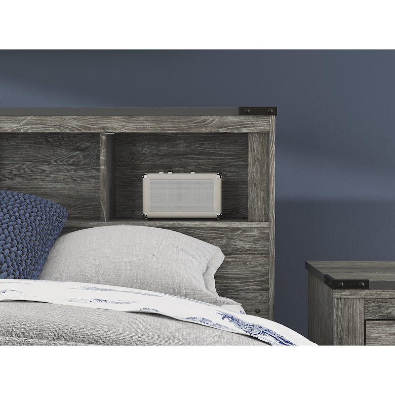 Signature Design by Ashley Frandern Gray Bookcase Headboard - Full