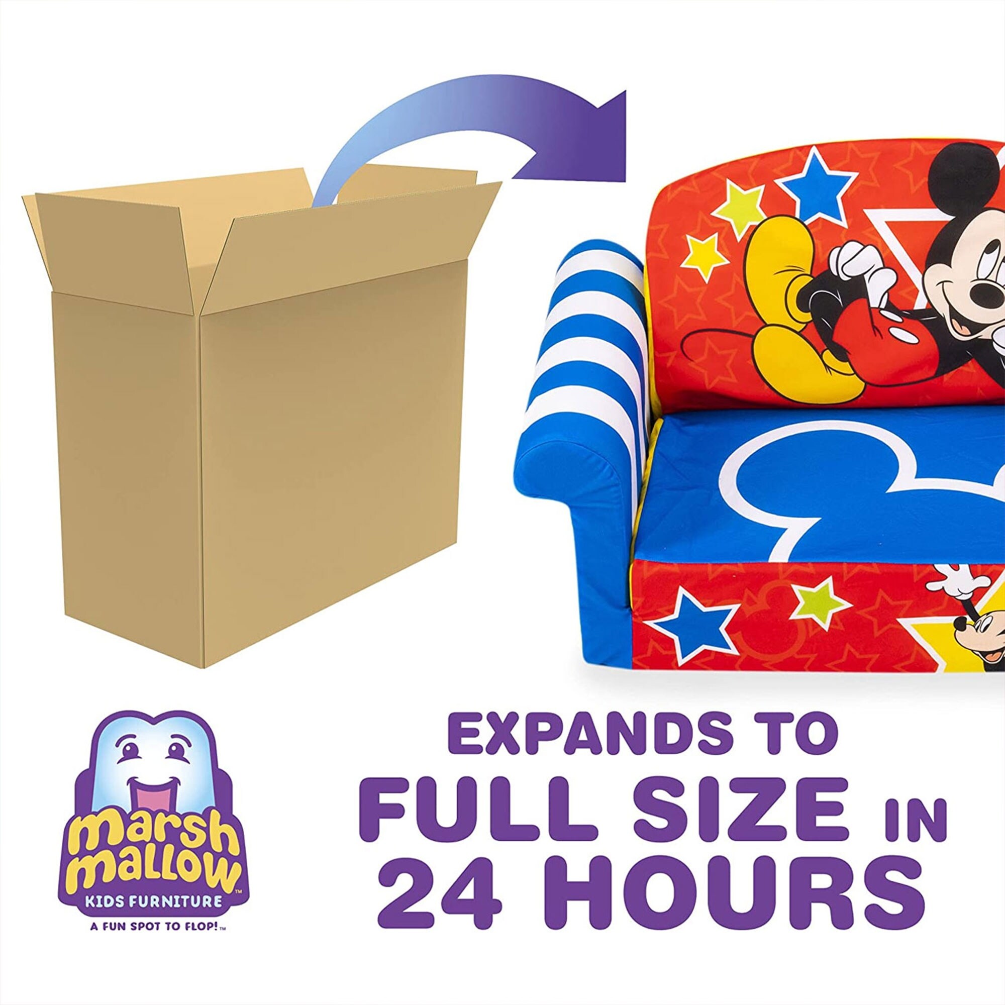 Mickey mouse store foam chair