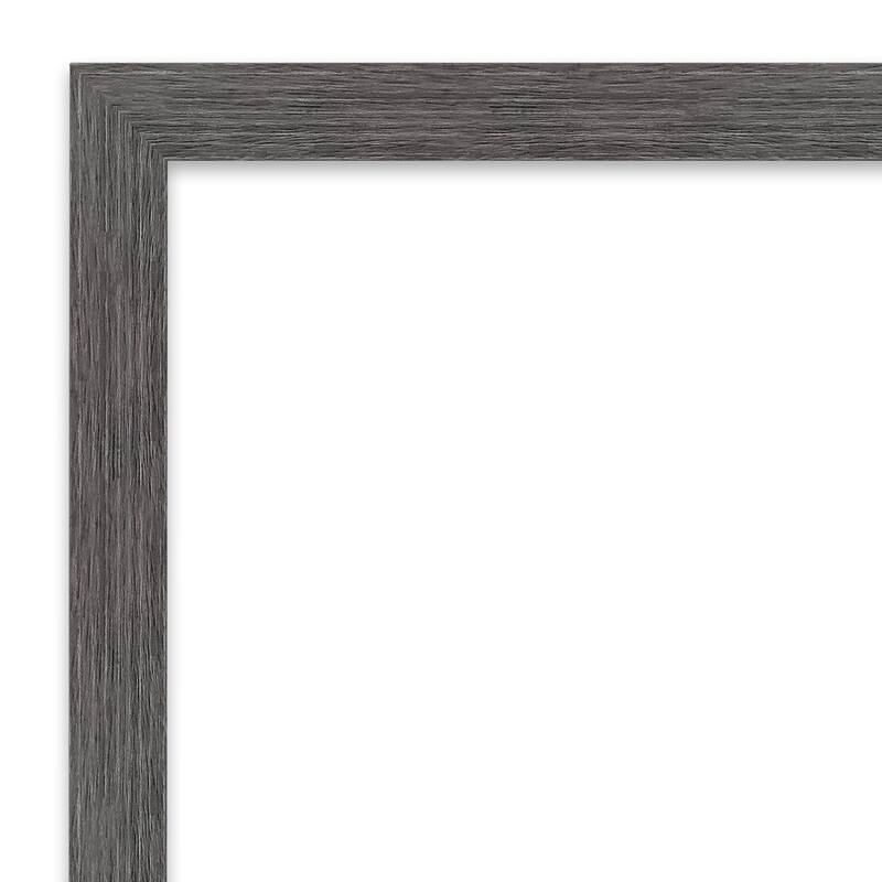 Beveled Bathroom Wall Mirror - Pinstripe Frame
