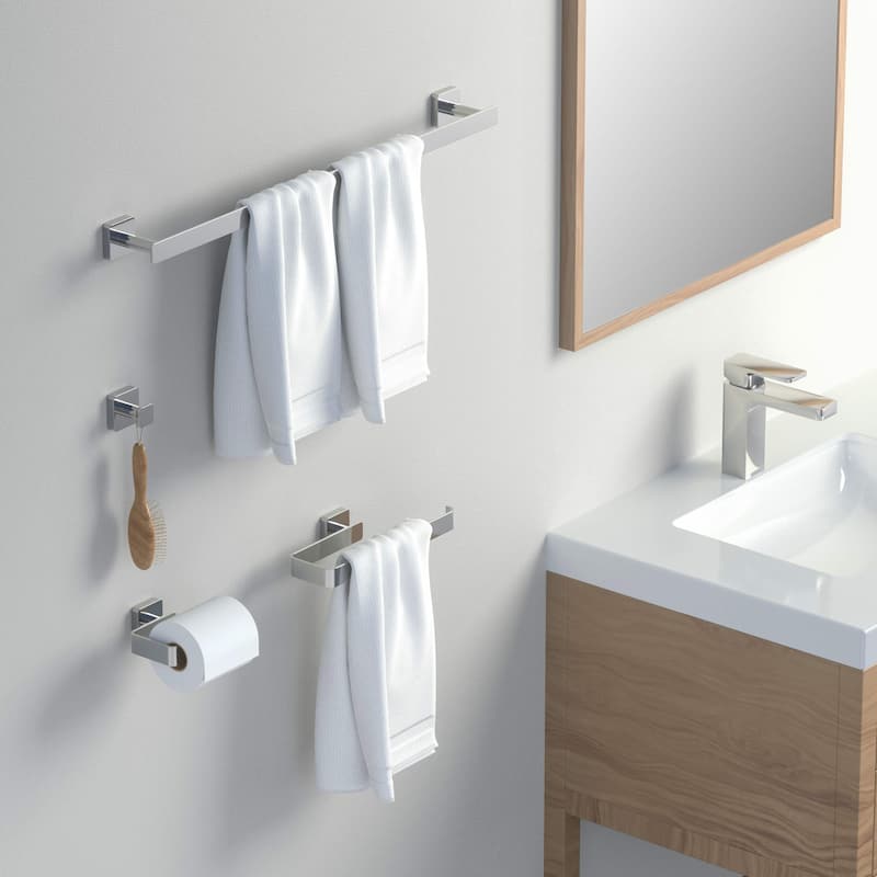 Blaze 4 Piece Bathroom Hardware Set
