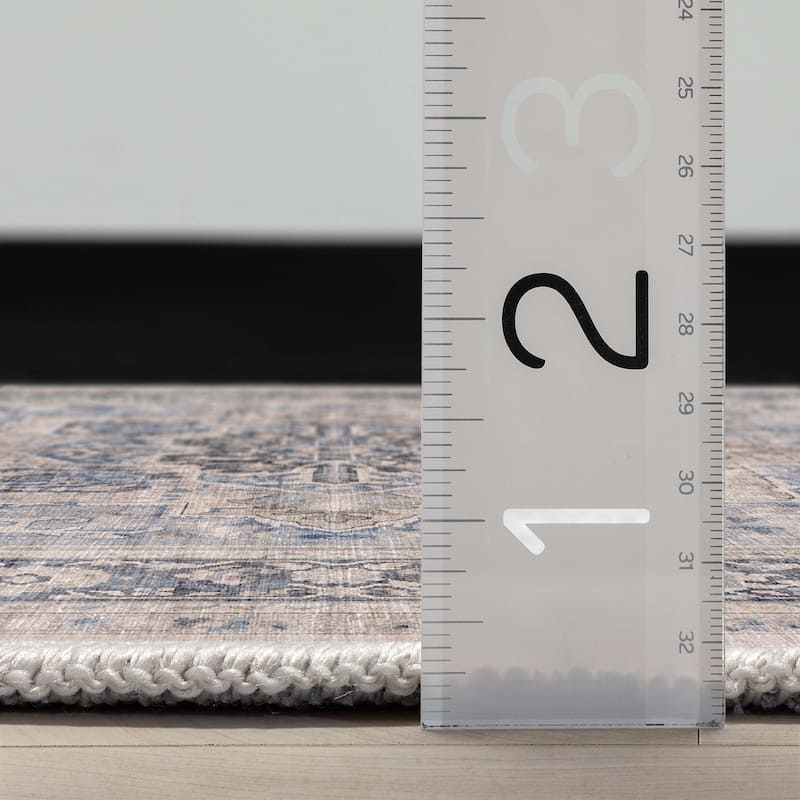 Well Woven Apollo Tirana Medallion Flat-Weave Area Rug