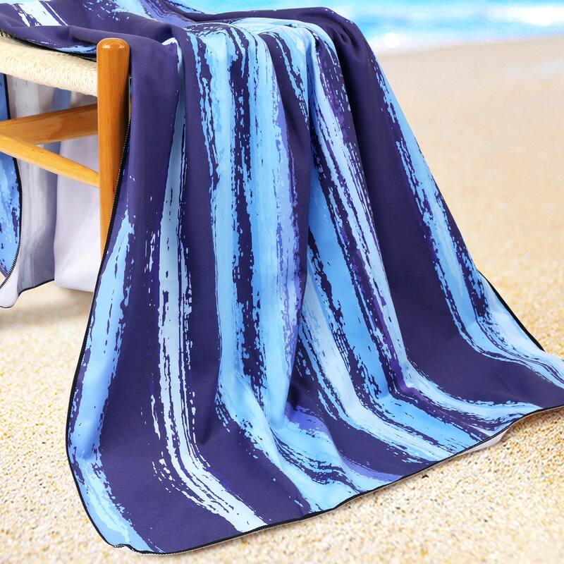Oversized Beach Towel, Comfort Swim Towels, Quick Dry and Absorbent Towels for Travel, Swim, Pool, Yoga 32" x 64"