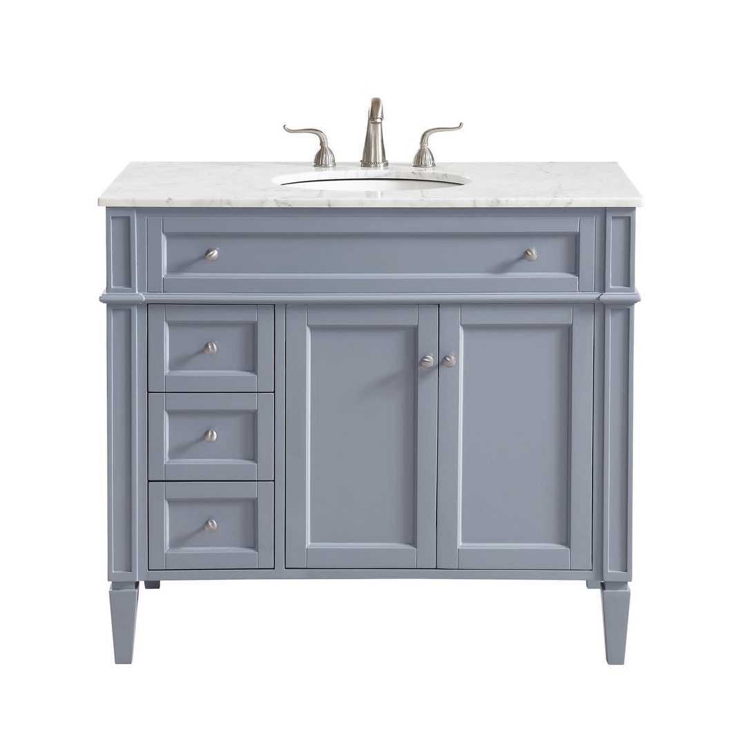 40 in top bathroom vanity