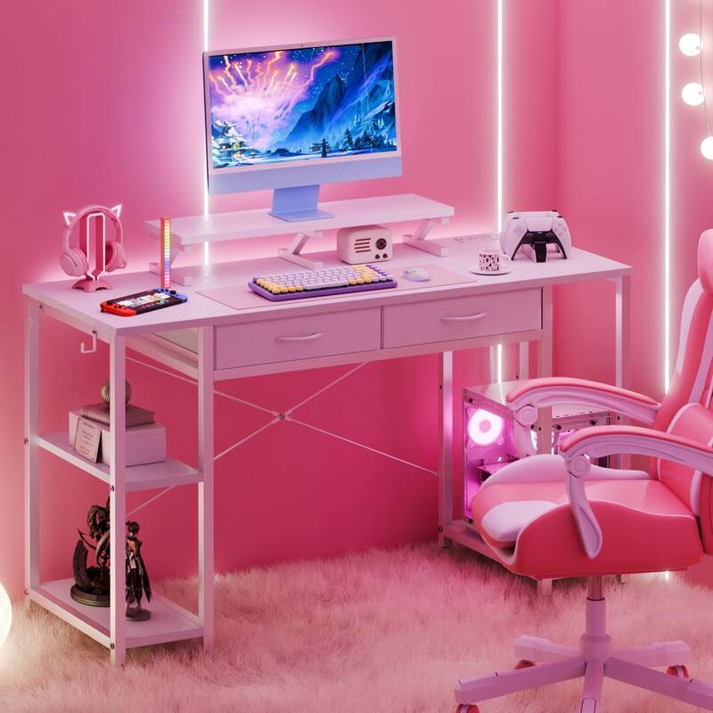 Computer Desk with Drawers