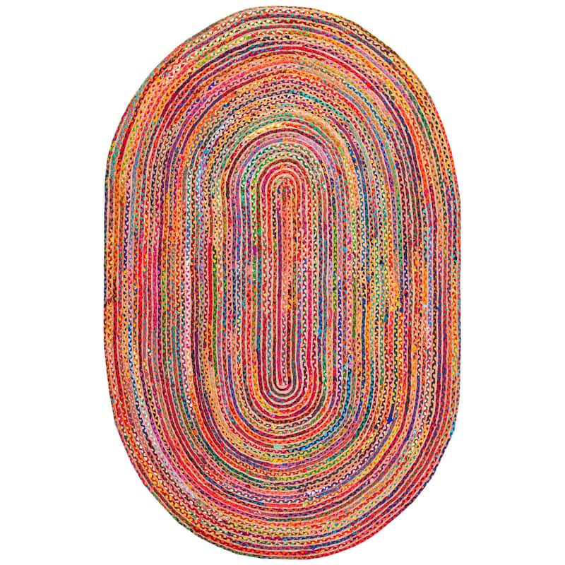 SAFAVIEH Handmade Cape Cod Marget Boho Coastal Jute Rug