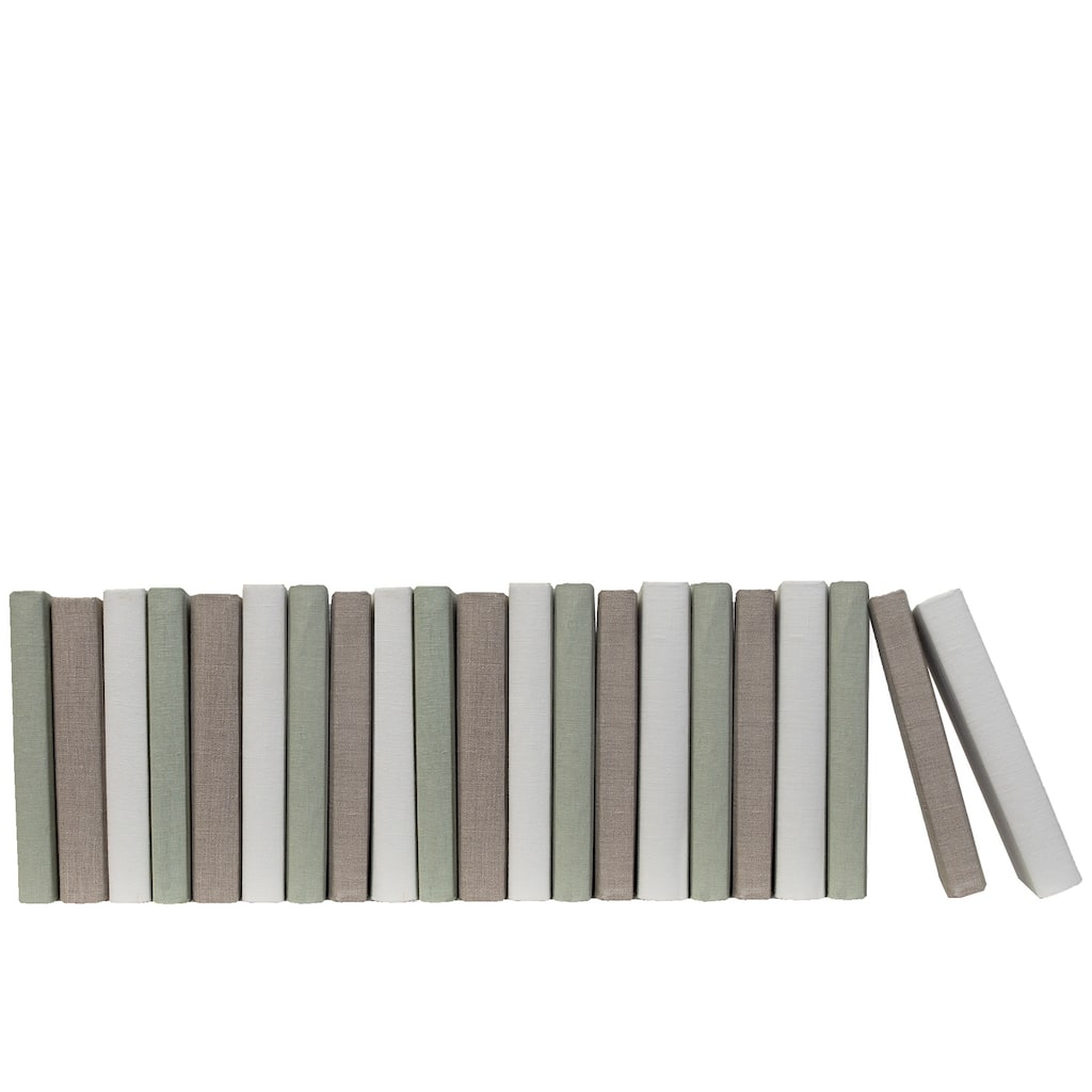 Books Green Decorative Accessories: Savannah Linen Color By The Foot