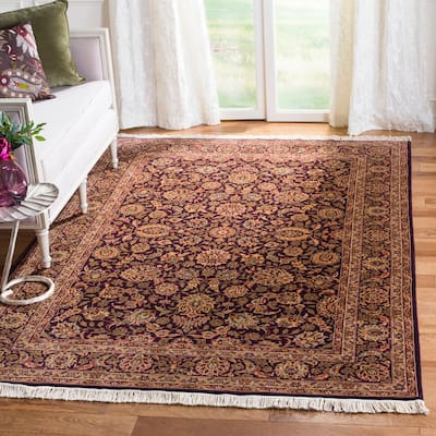 SAFAVIEH Couture Hand-knotted Royal Kerman Urania Traditional Oriental Wool Rug with Fringe