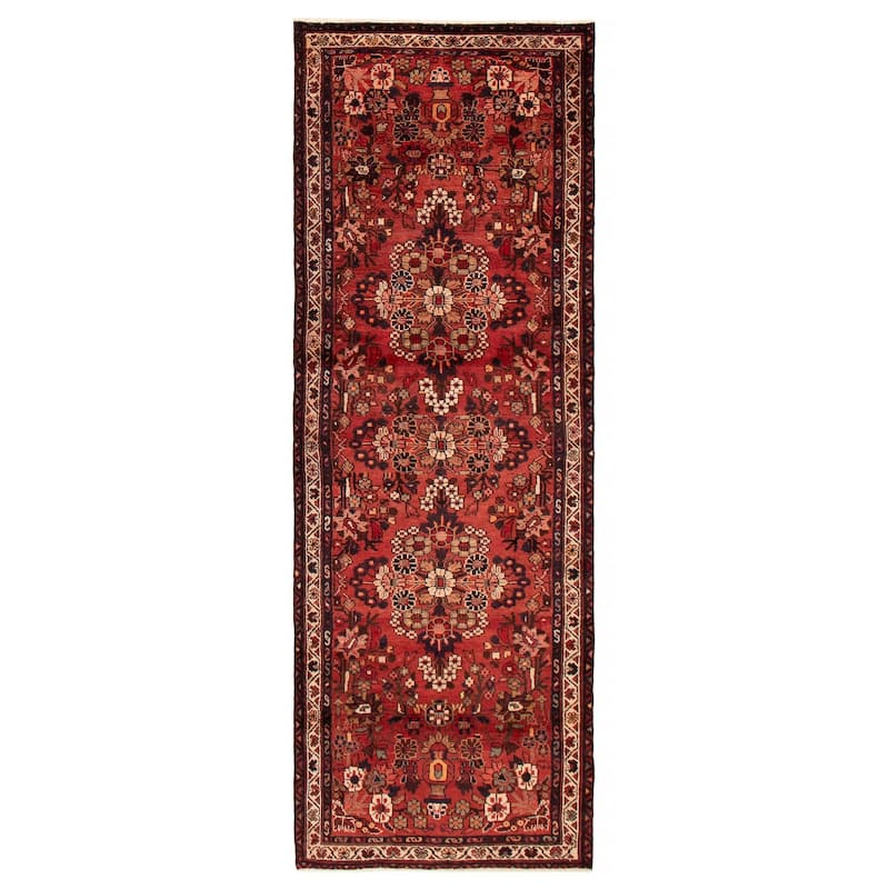 ECARPETGALLERY Hand-knotted Andelz Copper Wool Rug - 3'4 x 9'7 - Copper - 3'4 x 9'7