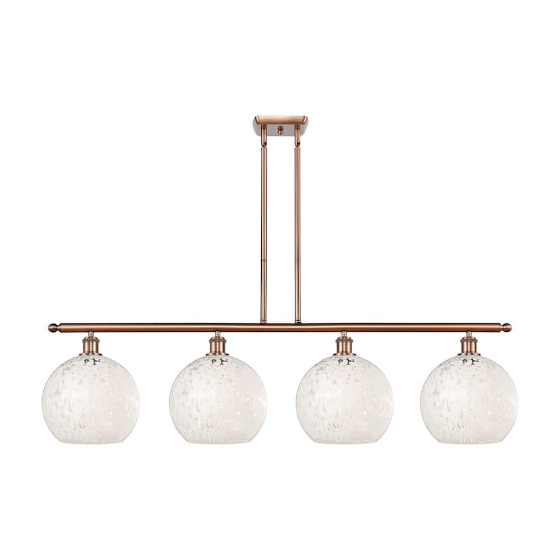 Innovations Lighting 516-4I-13-49-White Mouchette-Indoor Pendant White