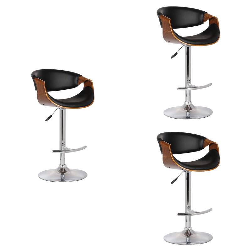 Butterfly 24" Adjustable Swivel Bar Stool