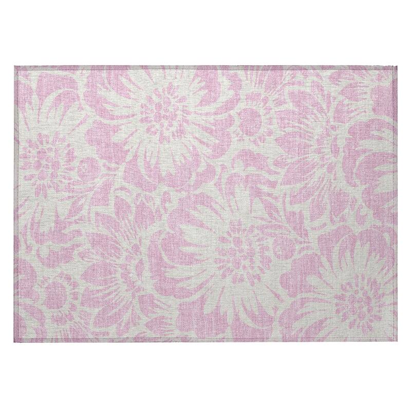 Vamo Botanic Elegance Weather Resistant Classic Meets Modern Outdoor Rug