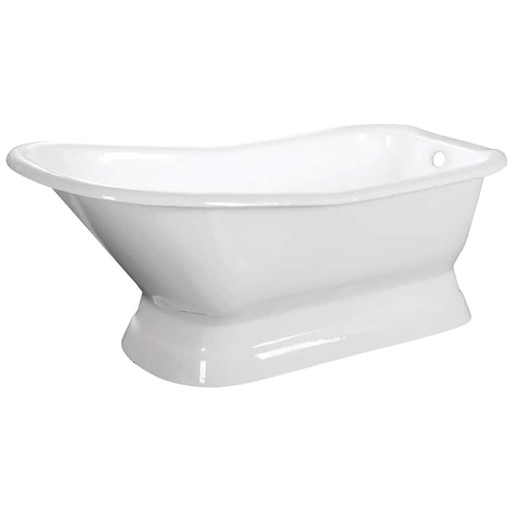 Kingston Brass Aqua Eden 66" Cast Iron Free Standing Tub