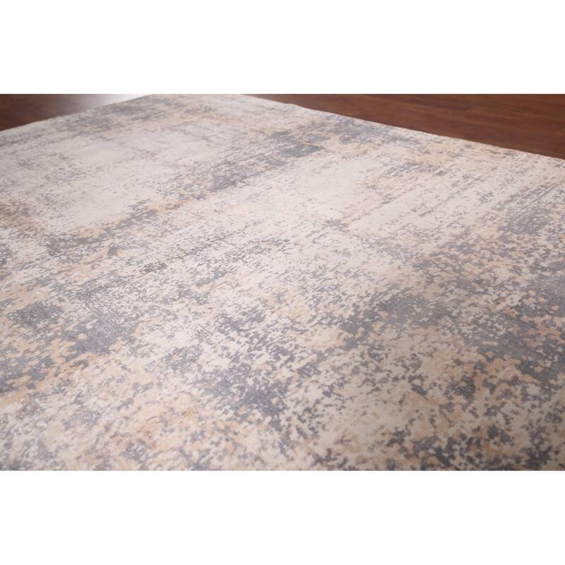 Abstract Modern Area Rug Hand-Knotted Wool Carpet - 5'0"x 7'11"