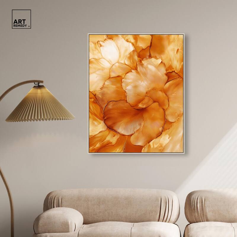 Sunlit Bloom II Canvas by Art Remedy