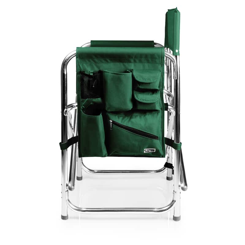 Picnic Time Portable Hunter Green Sports Chair
